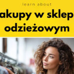 zakupy w odzieżowym nauka języka angielskiego